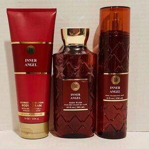 Bath & Body NEW Inner Angel Fragrance Mist, Body Cream & Body Wash